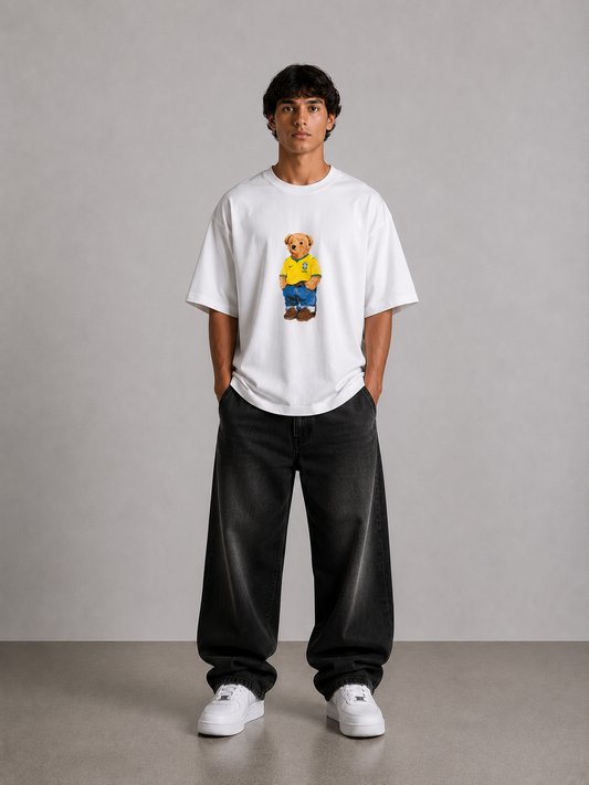 Brasilien Bär Oversized Shirt
