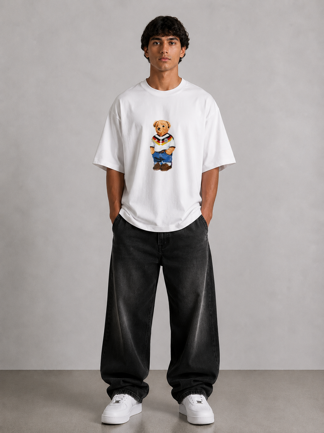 Deutschland Bär Oversized Shirt