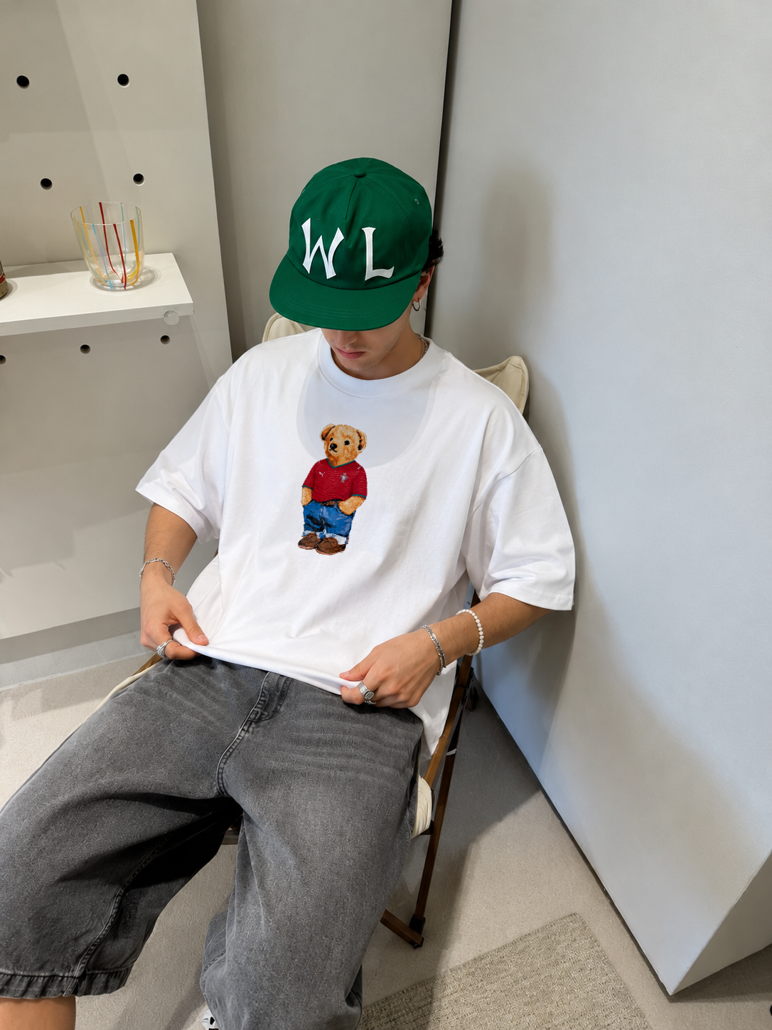 Portugal Bär Oversized Shirt