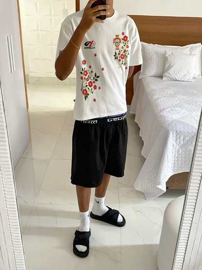 Portugal Blüten Oversized Shirt