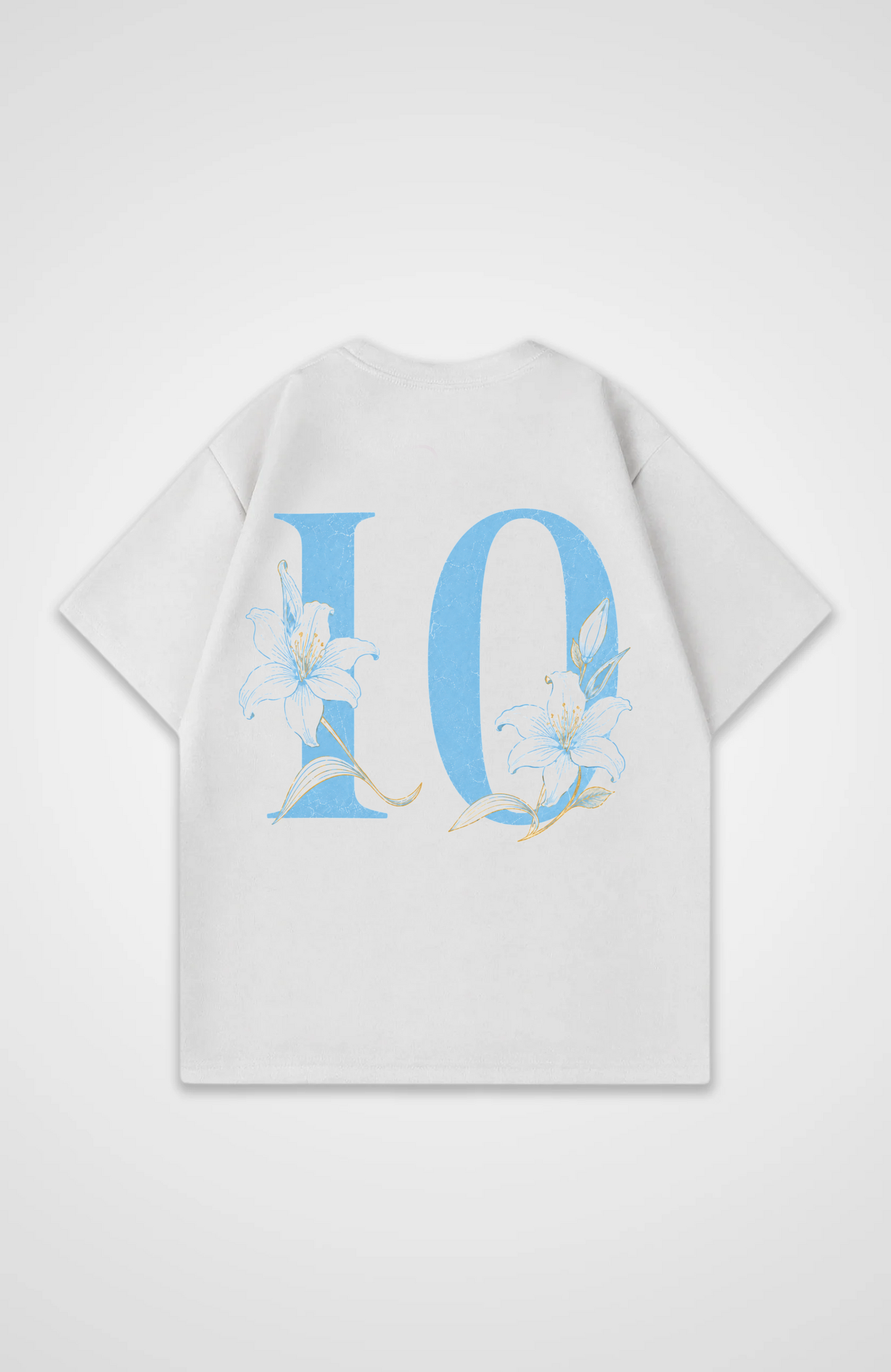 Argentinia V2 Jersey Oversized Shirt - White Back (Designed)