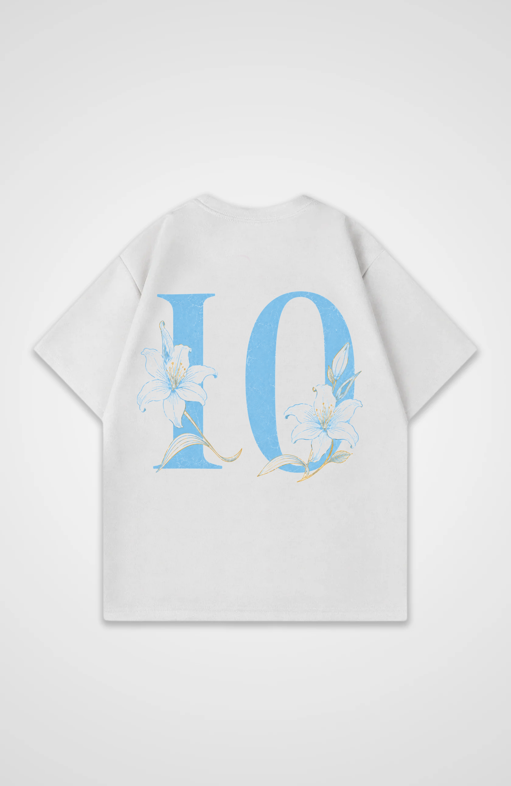 Argentinia V2 Jersey Oversized Shirt - White Back (Designed)