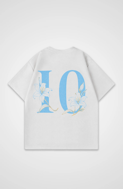 Argentinia V2 Jersey Oversized Shirt - White Back (Designed)