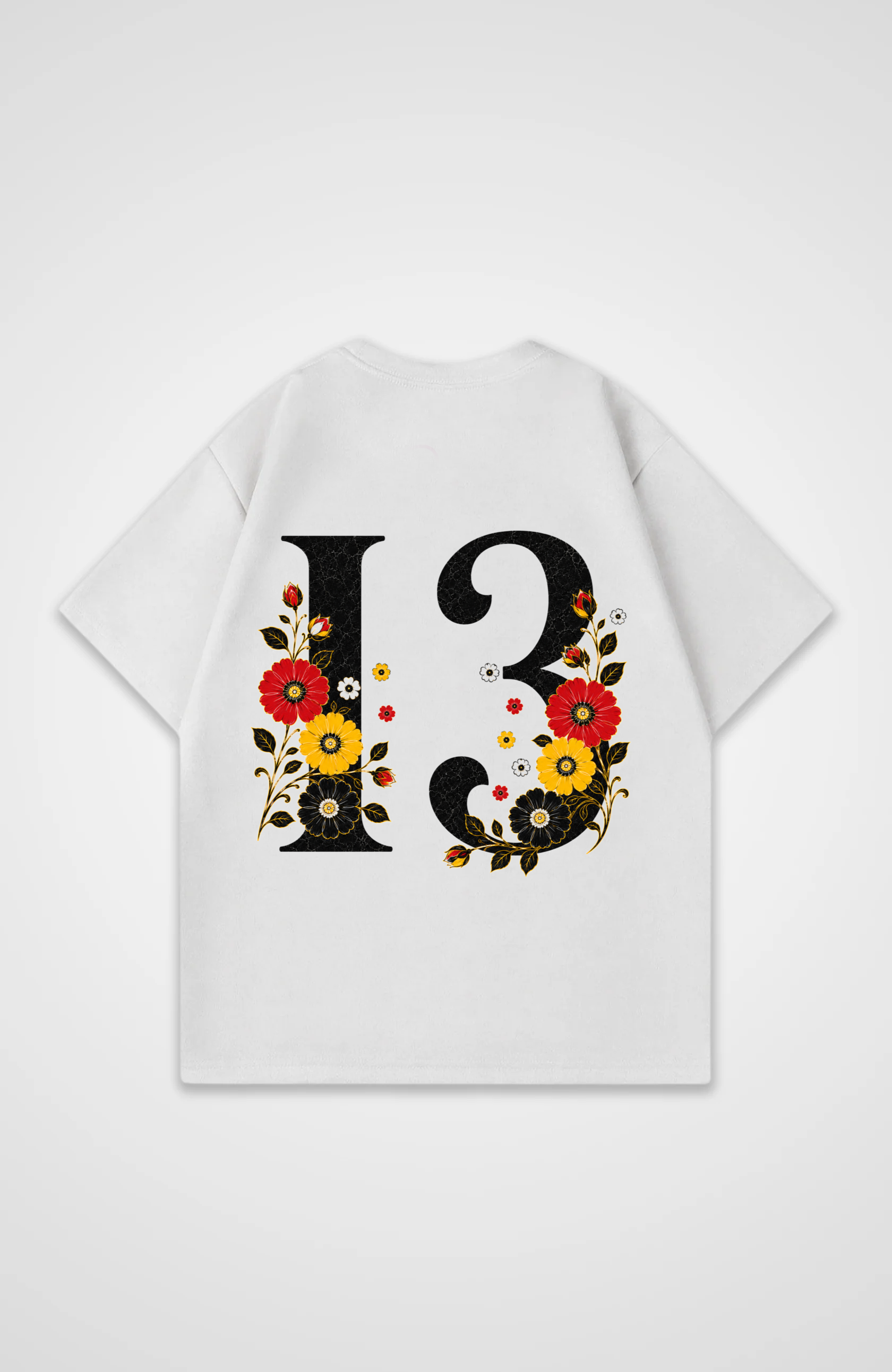 Germany V2 Jersey Oversized Shirt - White Back (Designed)
