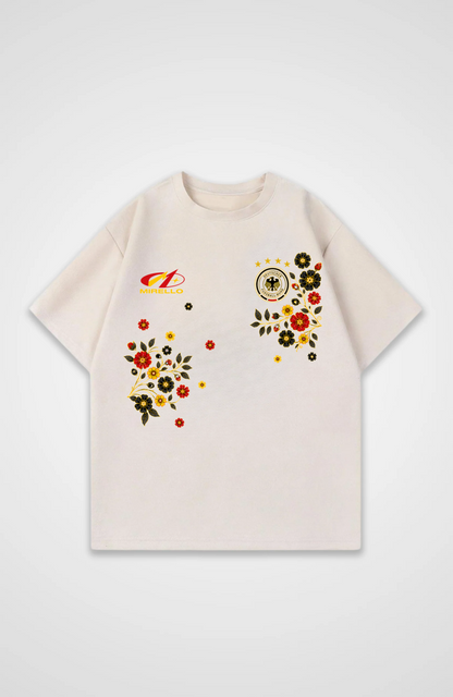 Germany V2 Jersey Oversized Shirt - Beige Front (Designed)